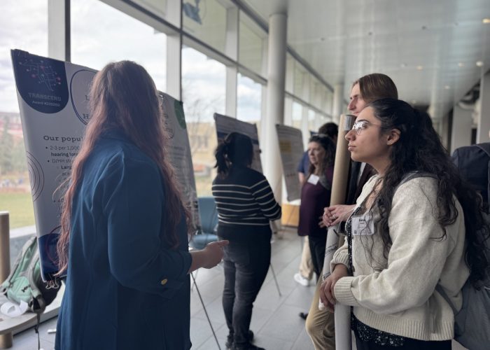 IMG_2544 Caylee Spivey explaining her poster