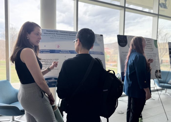 IMG_2550 Meara Geraty explaining her poster